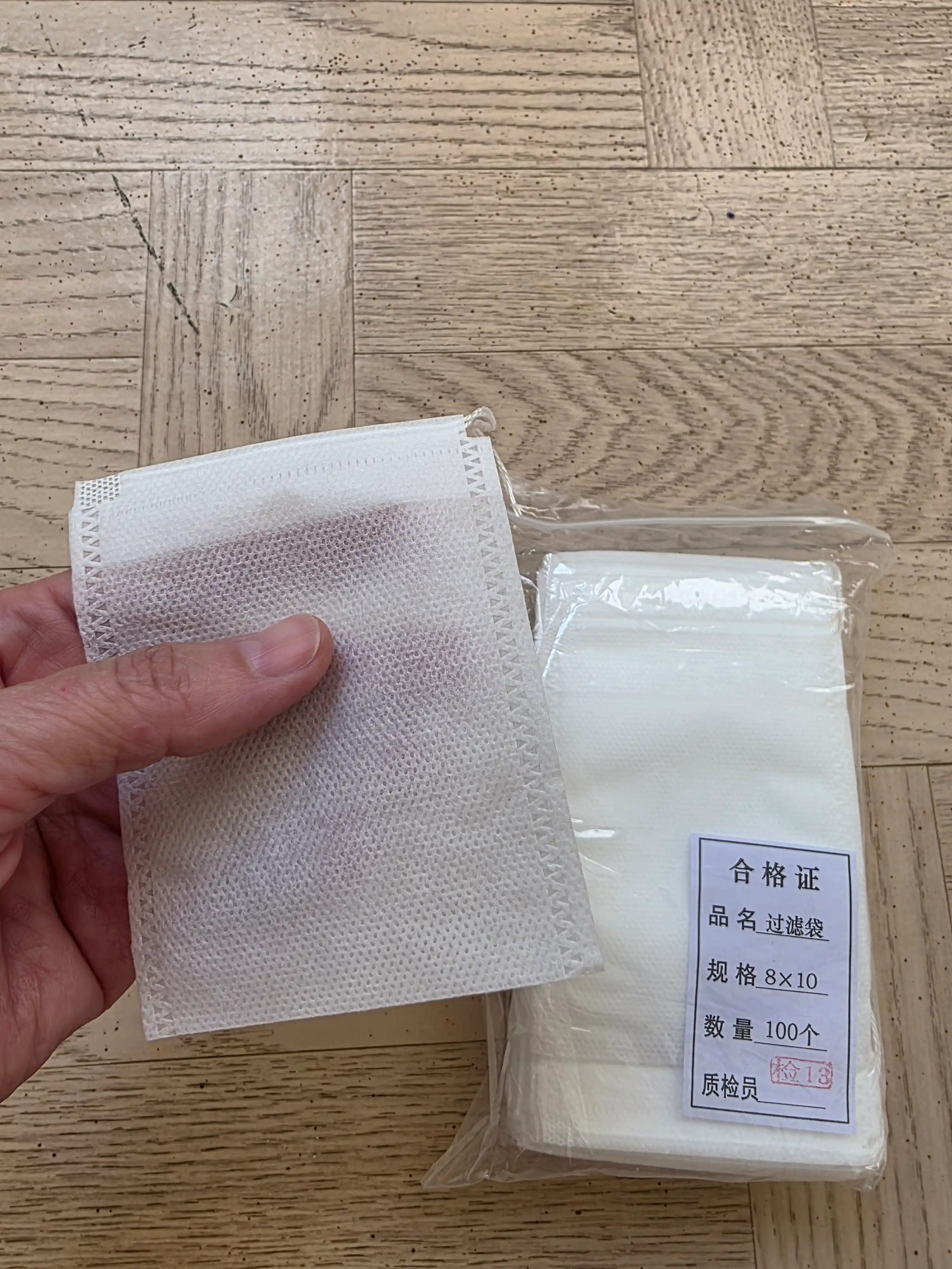 Choy va kofe damlash uchun bir martalik filtr-paketlar, 100 dona