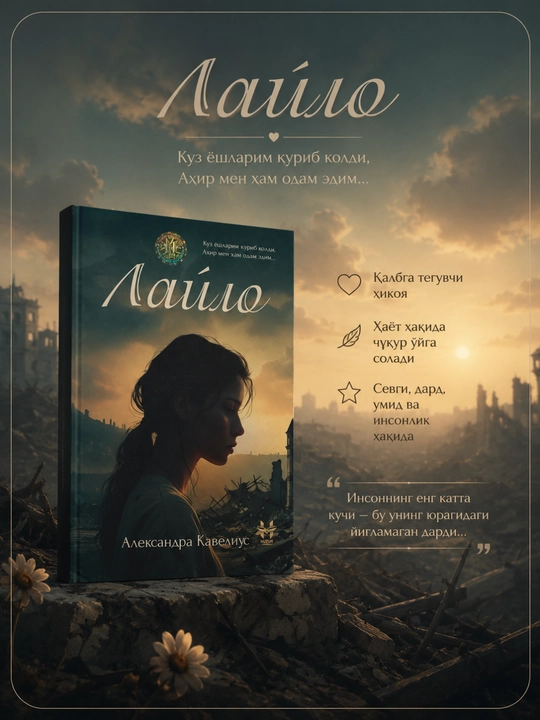 Laylo kitobi, roman, sevgi romani, ta'sirli hikoya, zamonaviy adabiyot, bestseller kitob - 