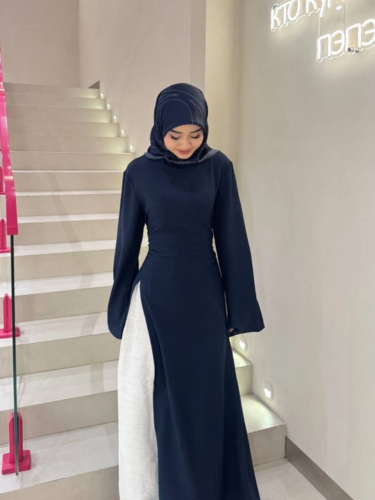 Dvoyka. Abaya va Sultanka ikkilik to'plam. Matosi Lyon. Ayollar va qizlarga standart 44-50
