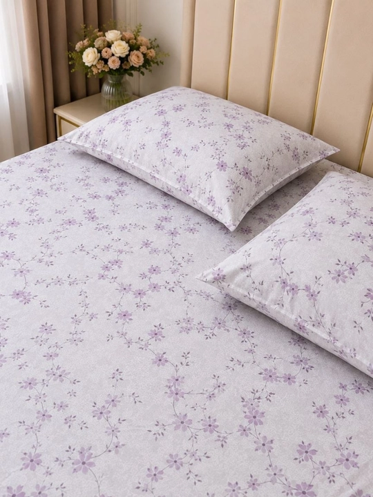 Комплект постельного белья из хлопка, 220×240 см, 2 наволочки 50×70 см