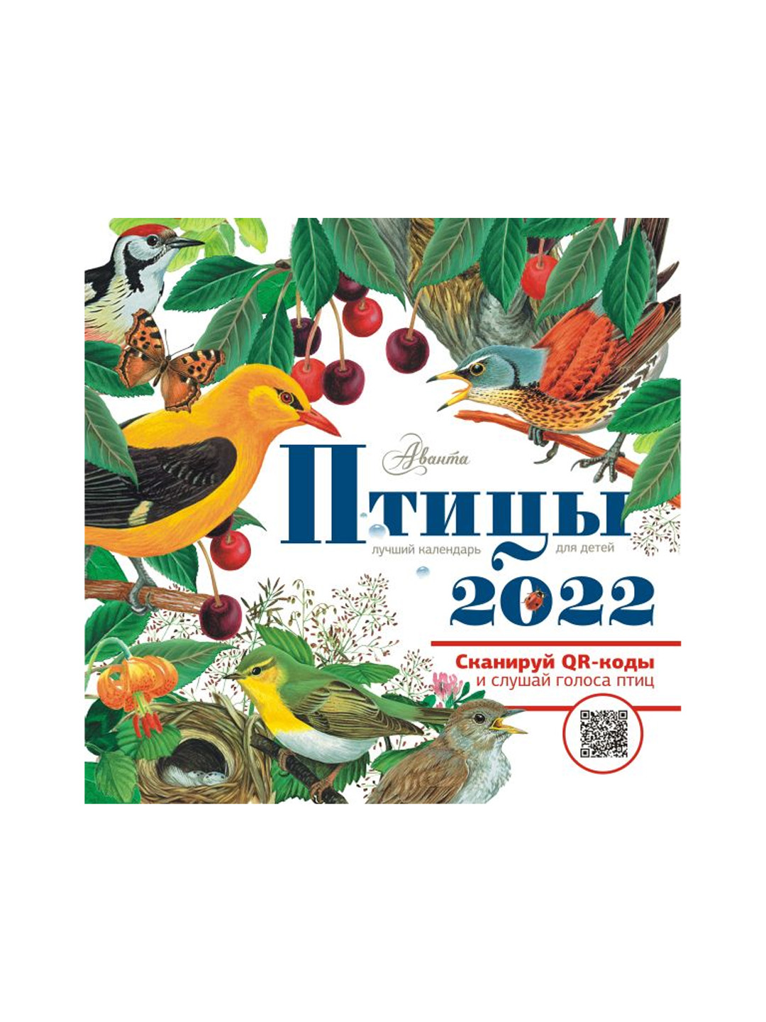 Книга-Птицы, календарь для детей 2022 год - 