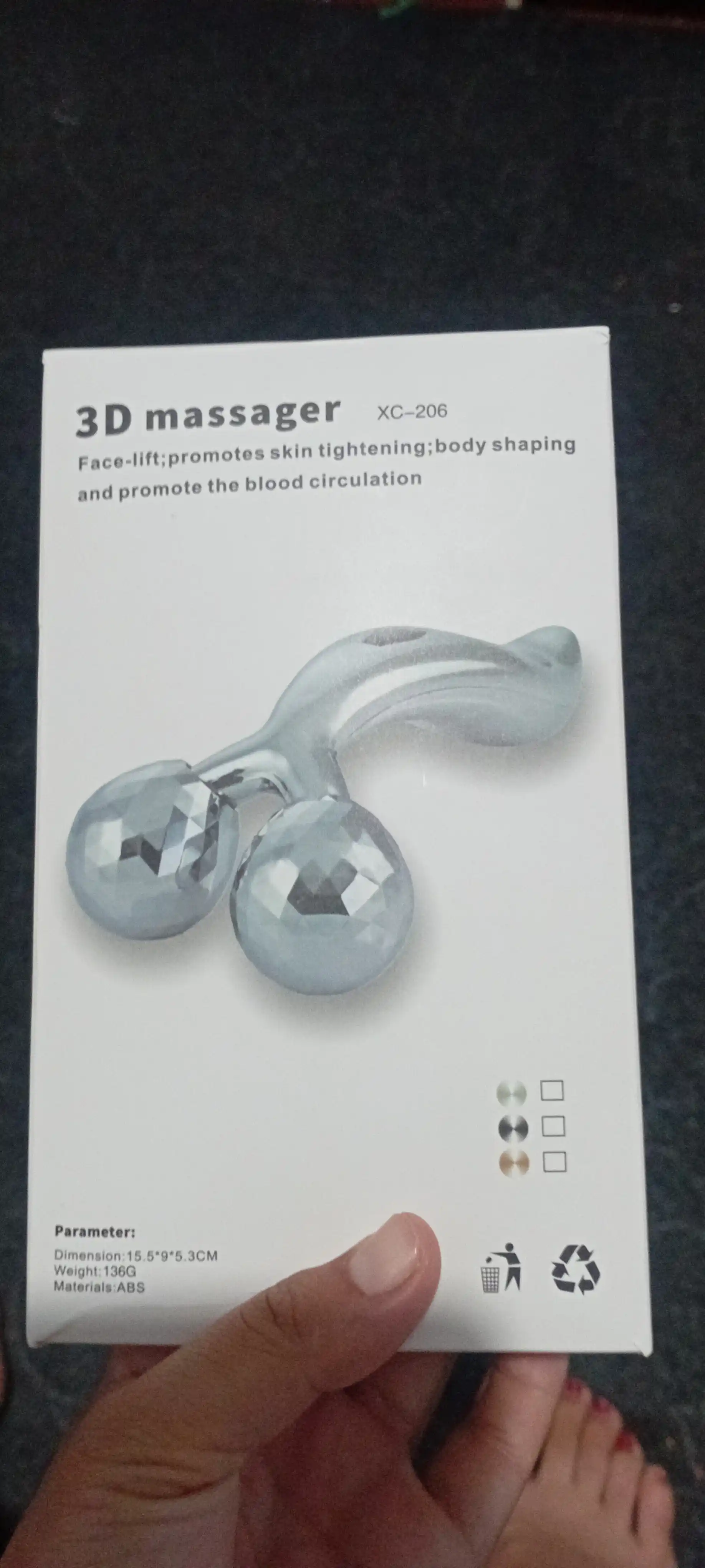 3D lifting massajyor, yuz, qo‘l va tana uchun, selulitga qarshi, ozishga mo‘ljallangan