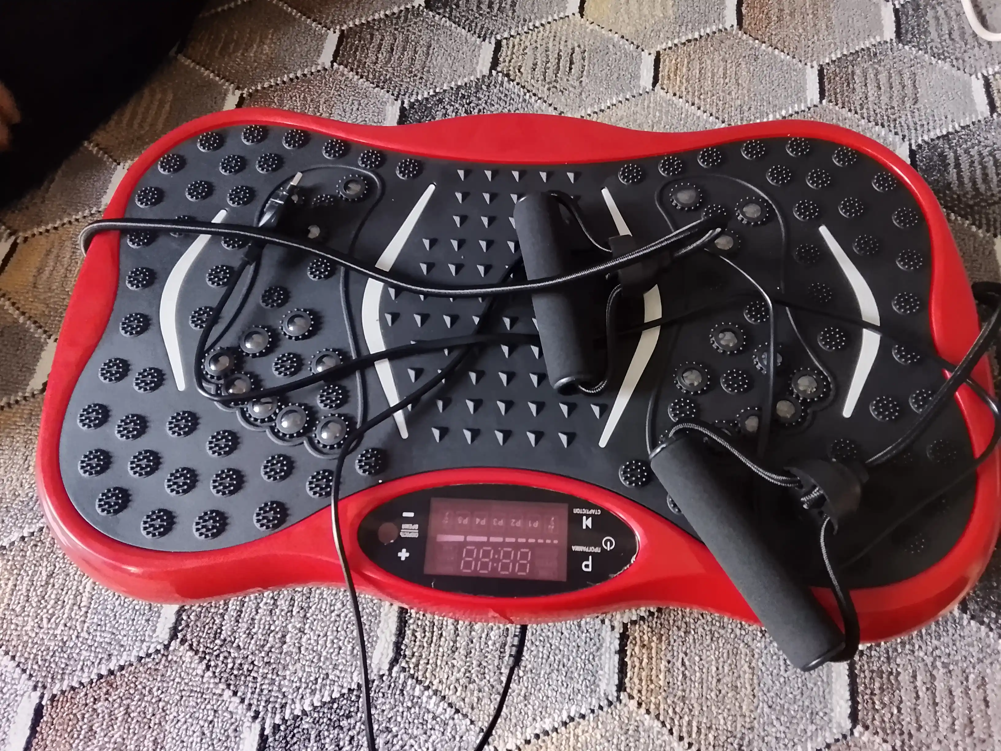 Vibroplatforma oson ozish, vazn tashlash va fitnes uchun, sport trenajyori, kardio stepper