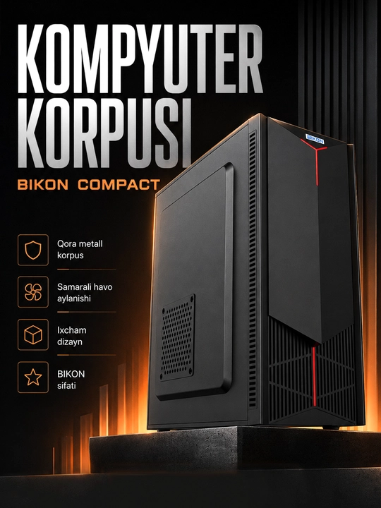 Корпус компьютера BIKON PHANTOM / PRISMA / COMPACT - 
