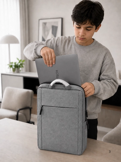 13-14 va 15,6 dyuymli noutbuk va MacBook uchun himoyalangan sumka