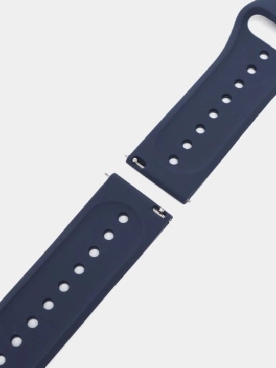 Ремешок силиконовый для Samsung, Huawei, Amazfit и любых других часов, размер 22,20 и 18мм