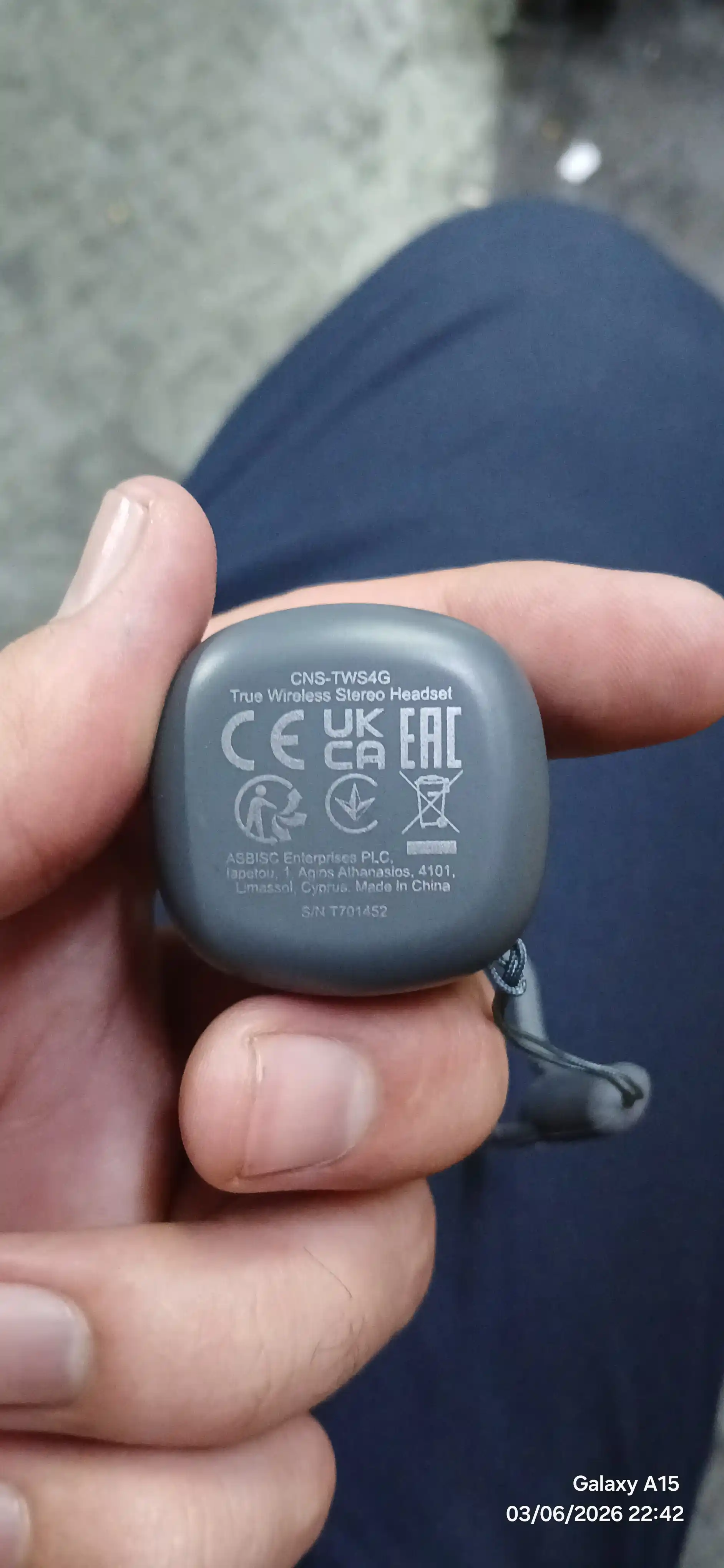 Simsiz quloqchinlar CANYON TWS OnGo 4 Mini, bluetooth quloqchin, vakuumli