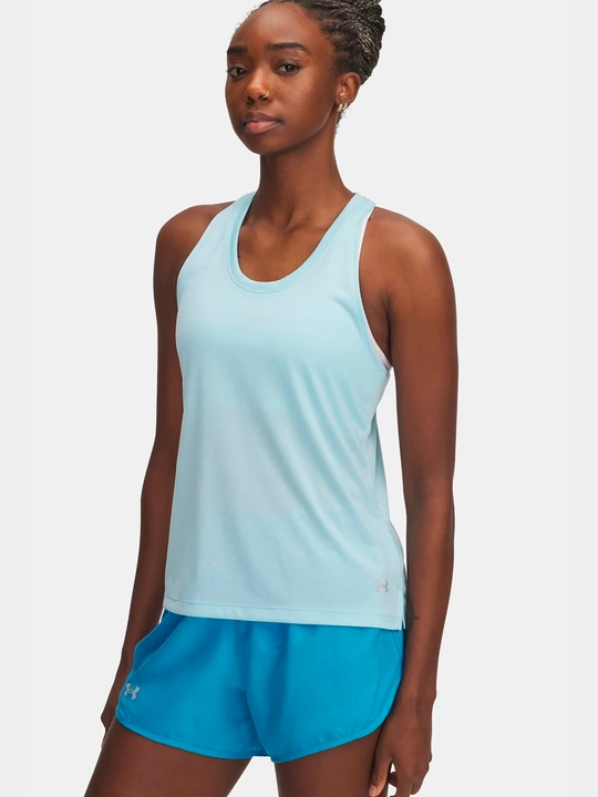 Under Armour Майка UA Launch Singlet-BLU 1382436-494 - 