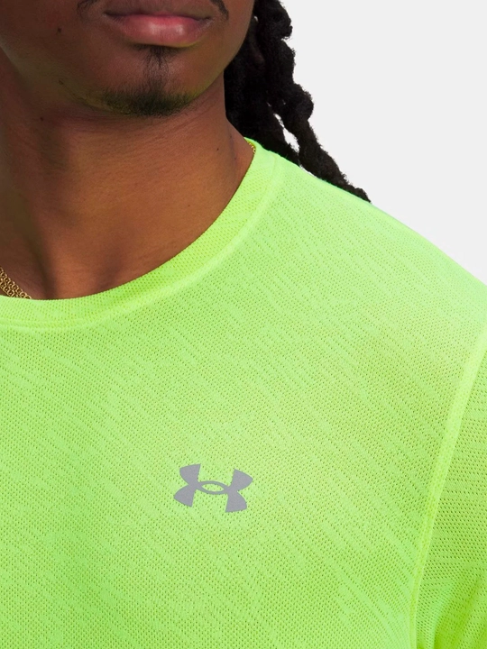 Under Armour Футболка UA LAUNCH CAMO SHORTSLEEVE-YLW 1386681-731