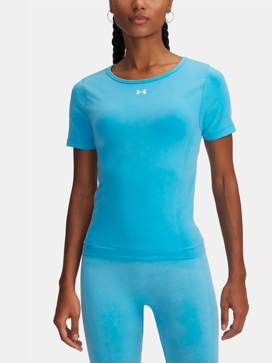 Under Armour Футболка Vanish Seamless Washed SS-BLU 1388112-452 - 