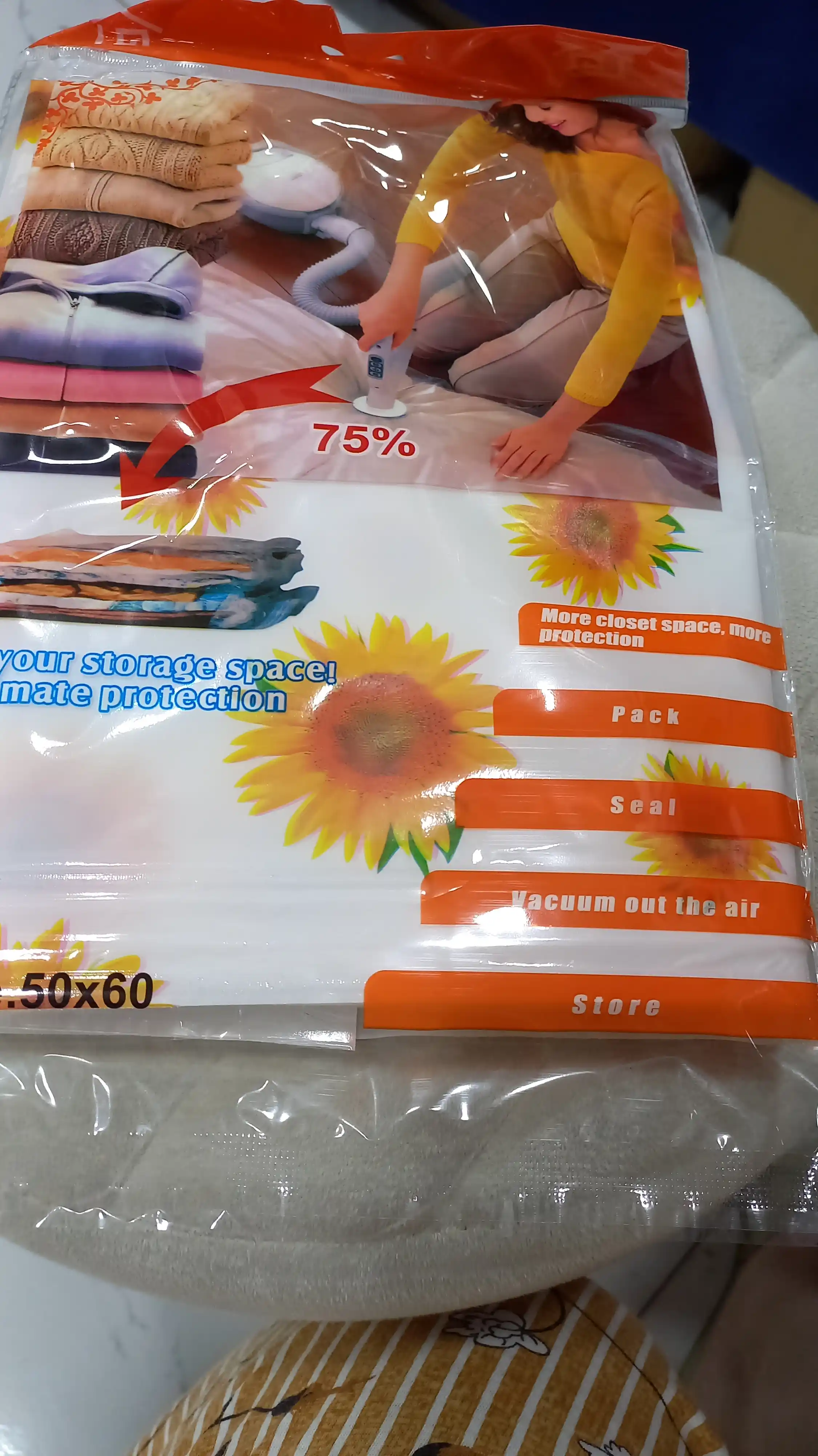 Вакуумные пакеты для одежды и хранения вещей