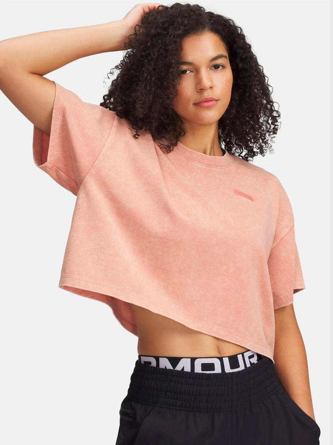 Under Armour Футболка UA HWT WASH SS 1389747-696 - 
