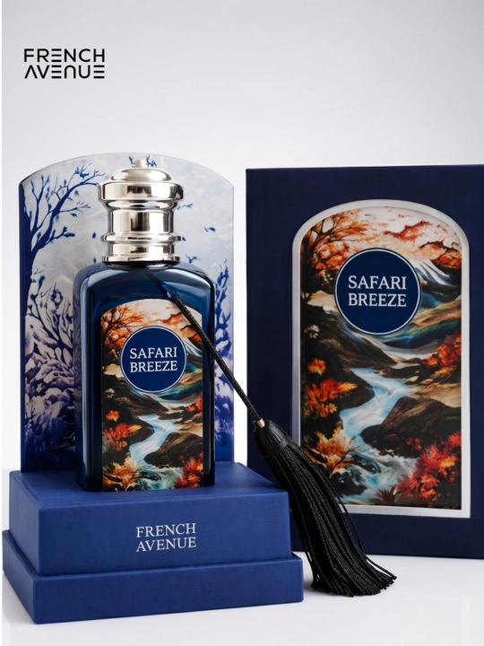 French Avenue Safari Breeze, greypfrut, qora smorodina, yalpiz, kokos, vetivert notalari