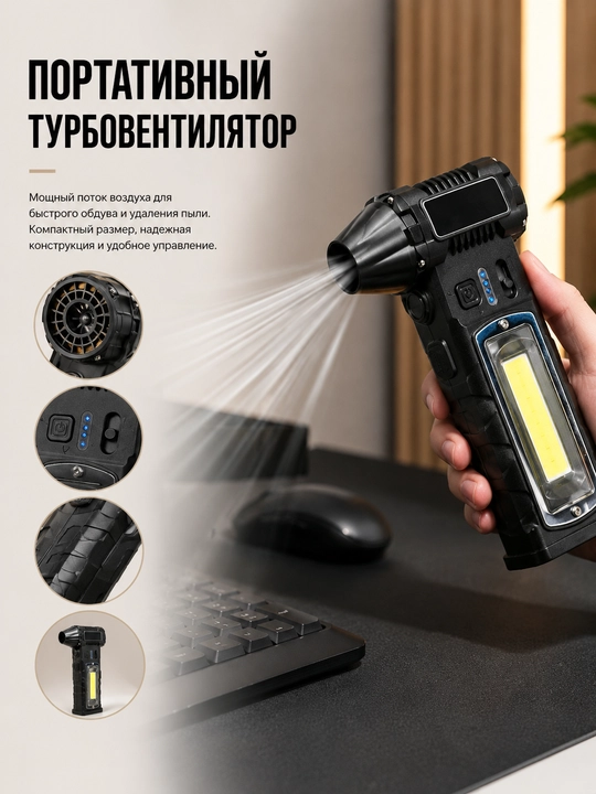Portativ turboventilyator - 