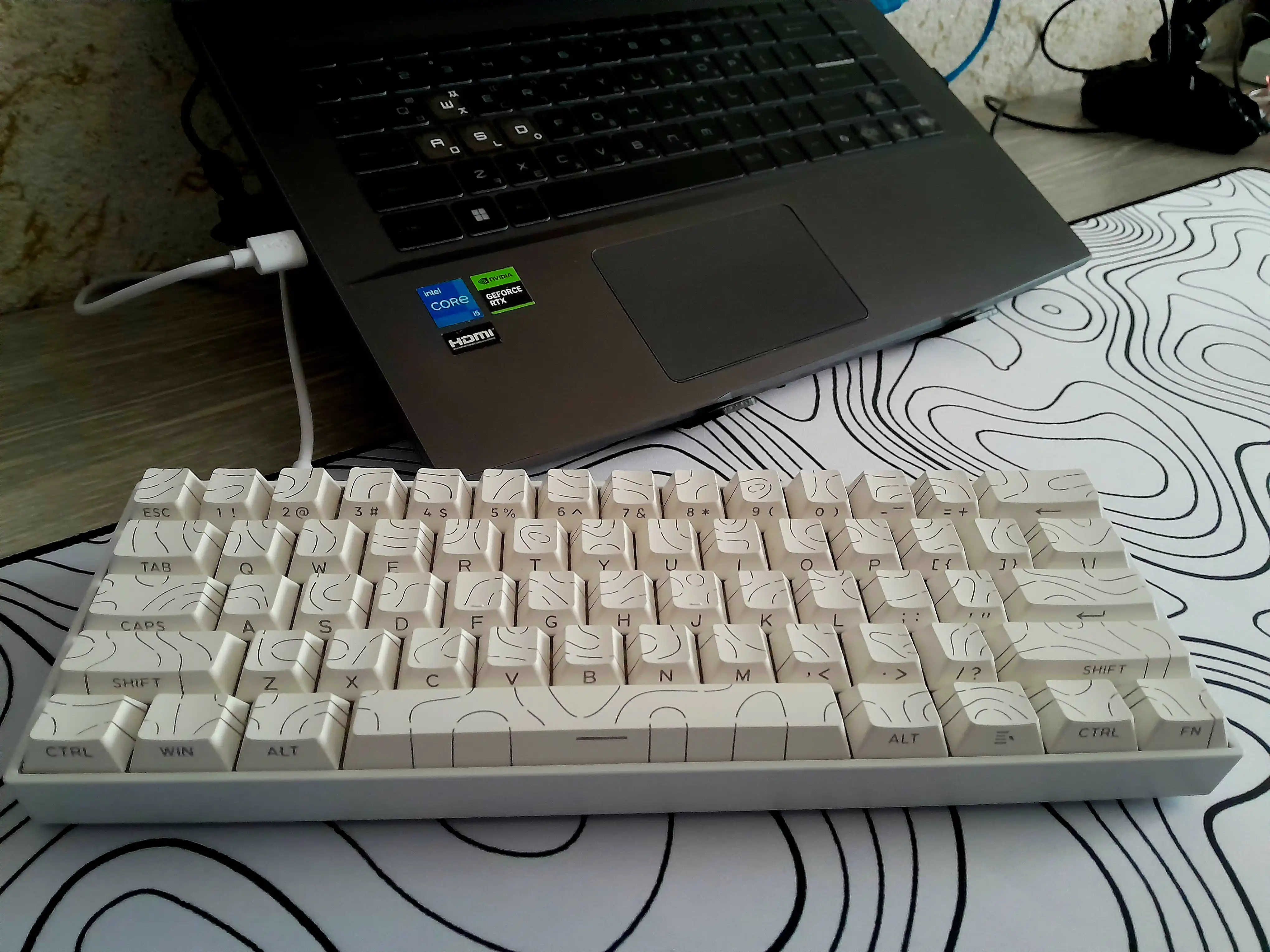O‘yin uchun kibersport klaviaturalari ZIFRIEND AG68, RX75PRO VA BD61 oʻyin RGB yoritgichli
