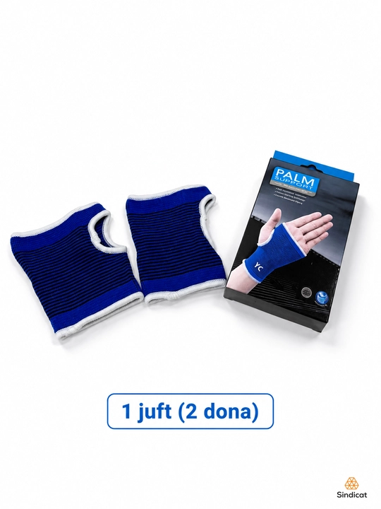 Bilak fiksatori, bilak uchun bandaj, elastik, tibbiy, universal o‘lcham, 2 dona