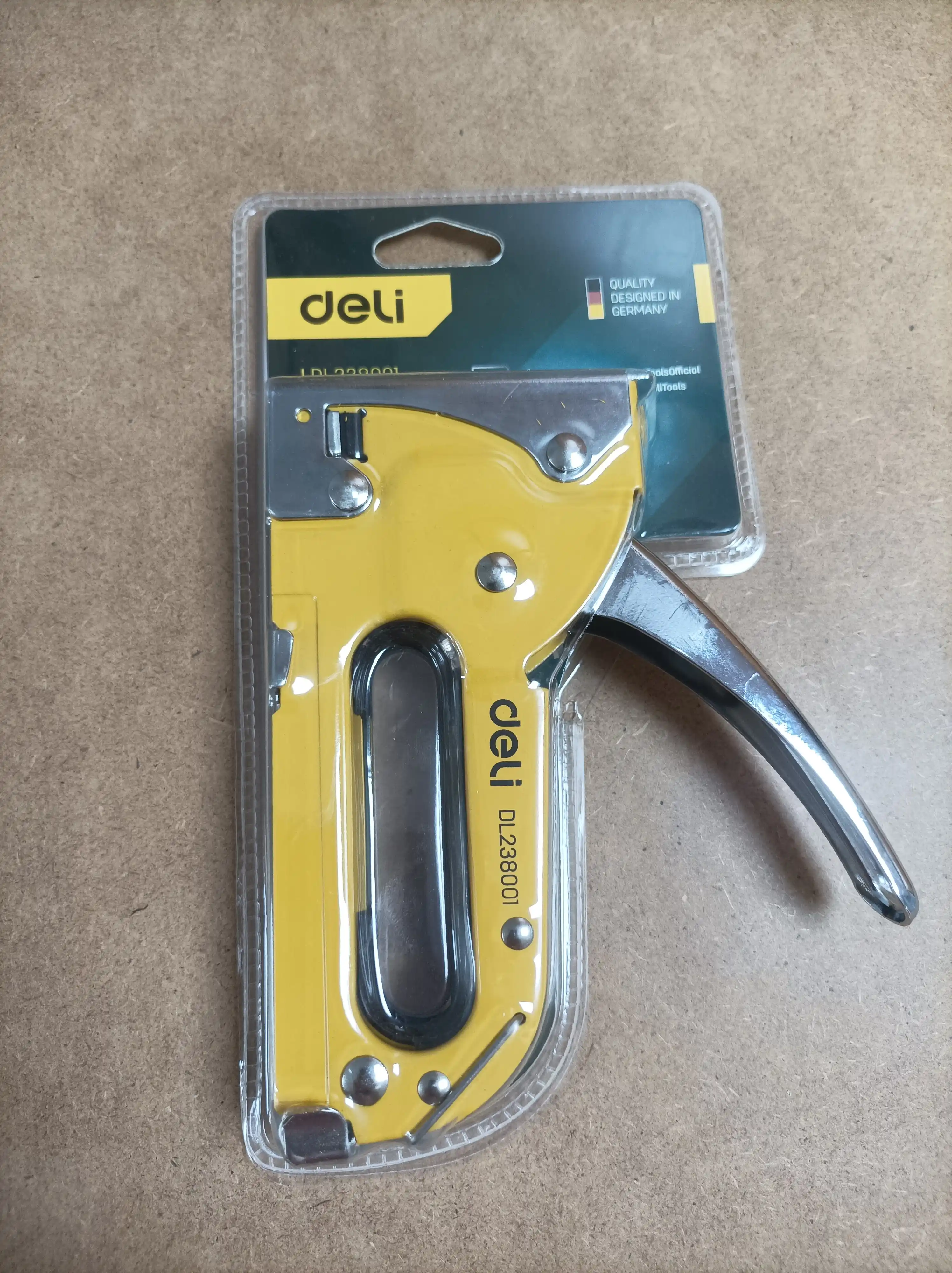 Qurilish stapler Deli EDL238001, 4-8 * 0.7 mm