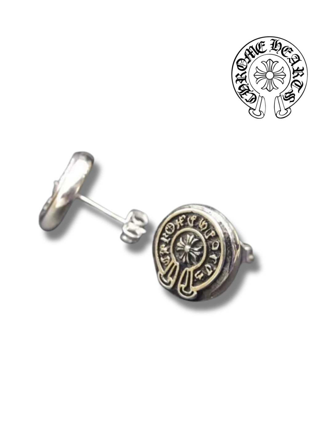 В стиле Y2K: дизайн, вдохновленный Chrome Hearts, и гравированные заклепки-кресты - 