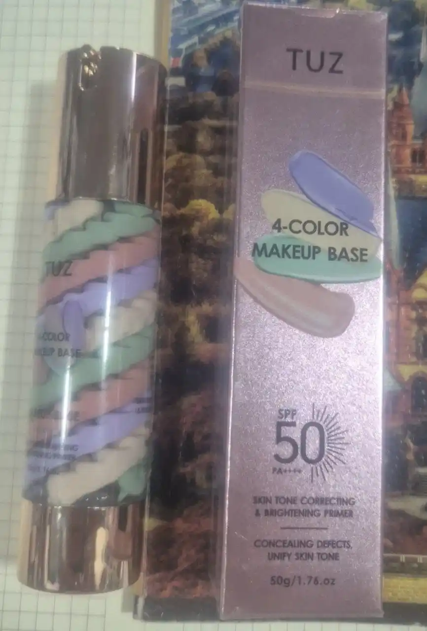 Asos makyaj uchun TUZ baza, 8 tasi 1 da, yuz asosi, praymeri