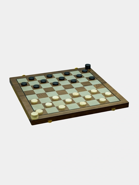 3 ta 1 da stol to‘plami Chess Checkers Backgammon - yog‘ochdan yasalgan shaxmat, shashka va nard