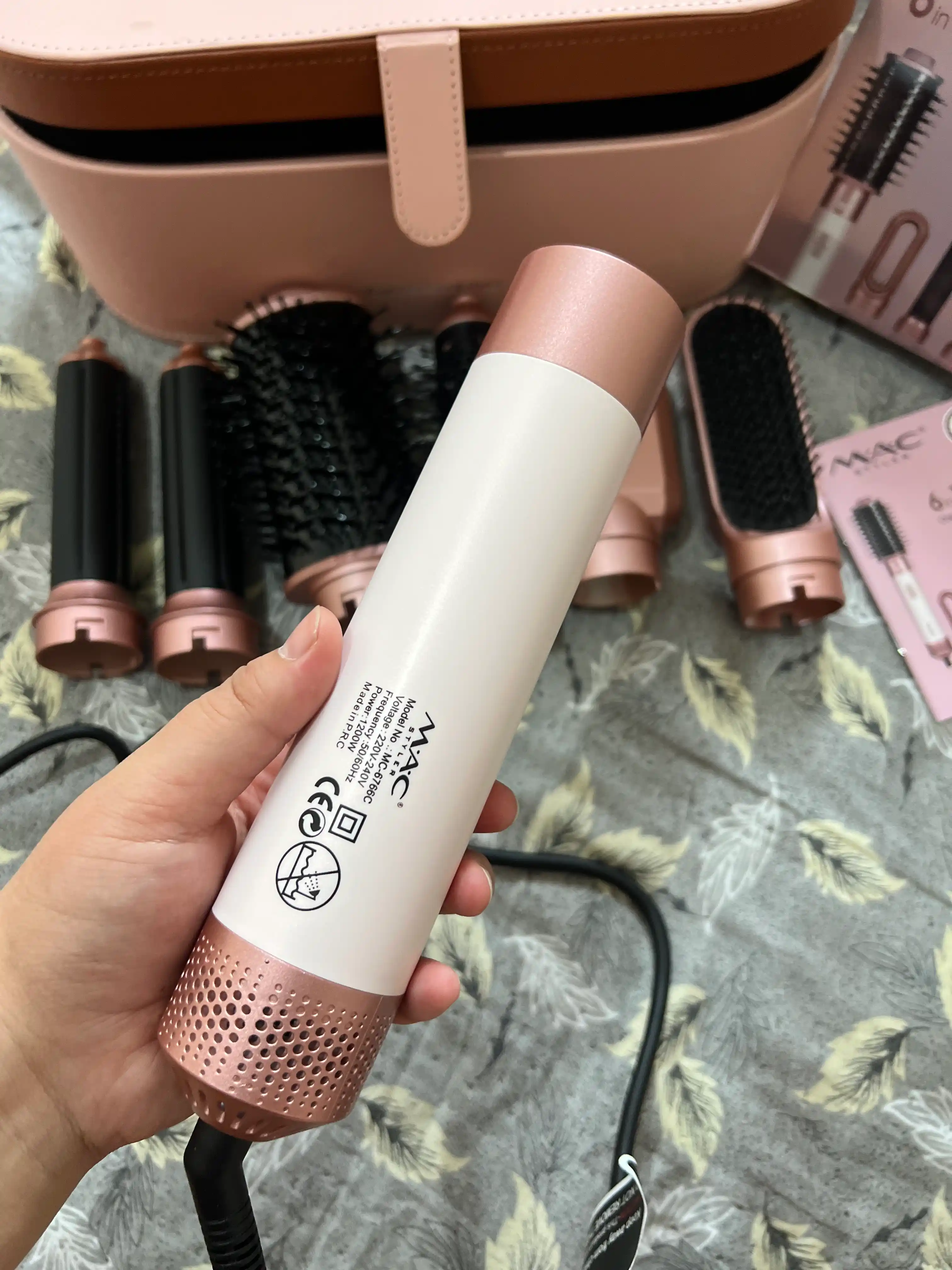 Professional fen Styler, Mac Styler MC-6766 fen, 6 tasi 1 da soch turmaklagichi