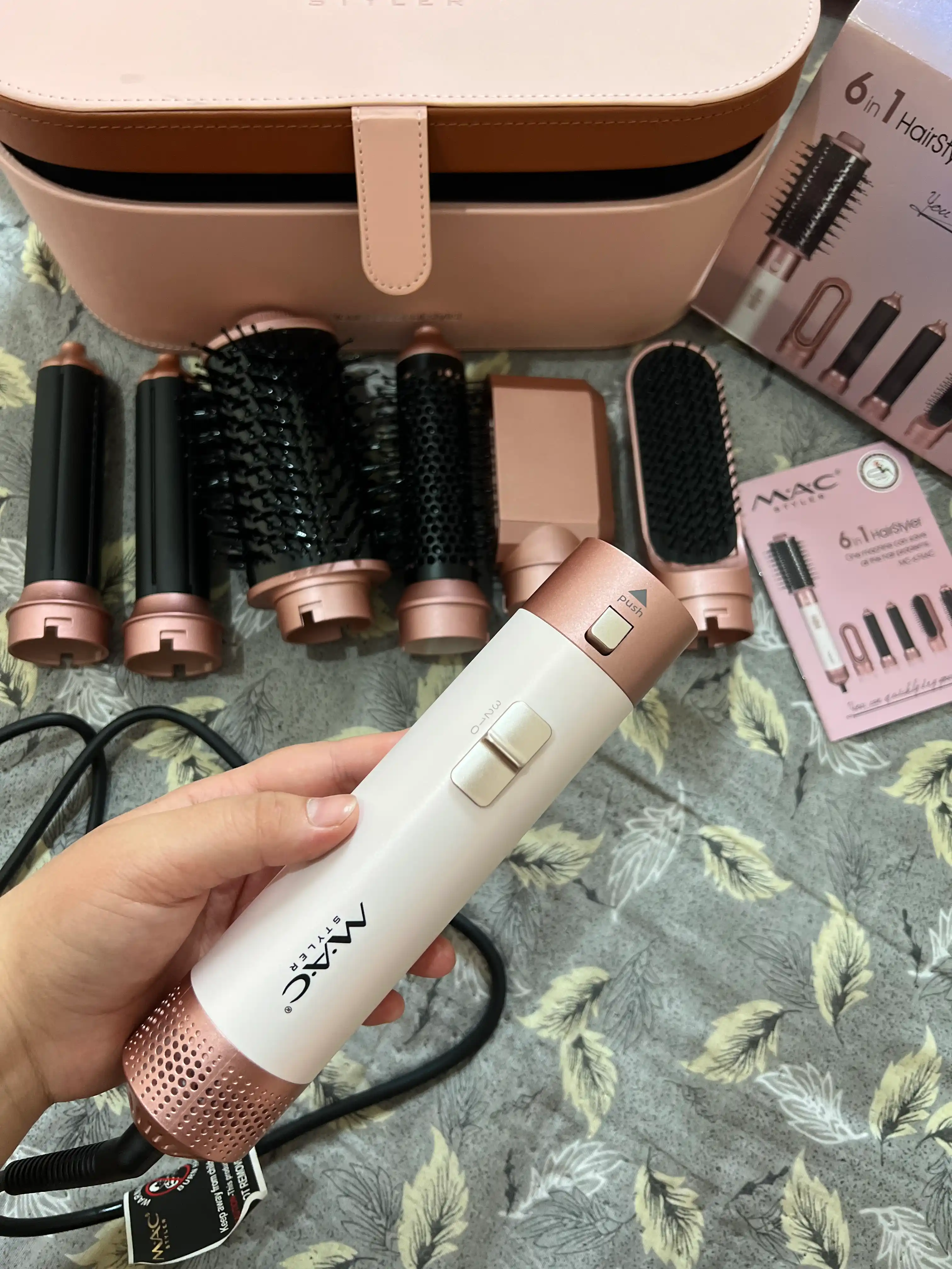 Professional fen Styler, Mac Styler MC-6766 fen, 6 tasi 1 da soch turmaklagichi