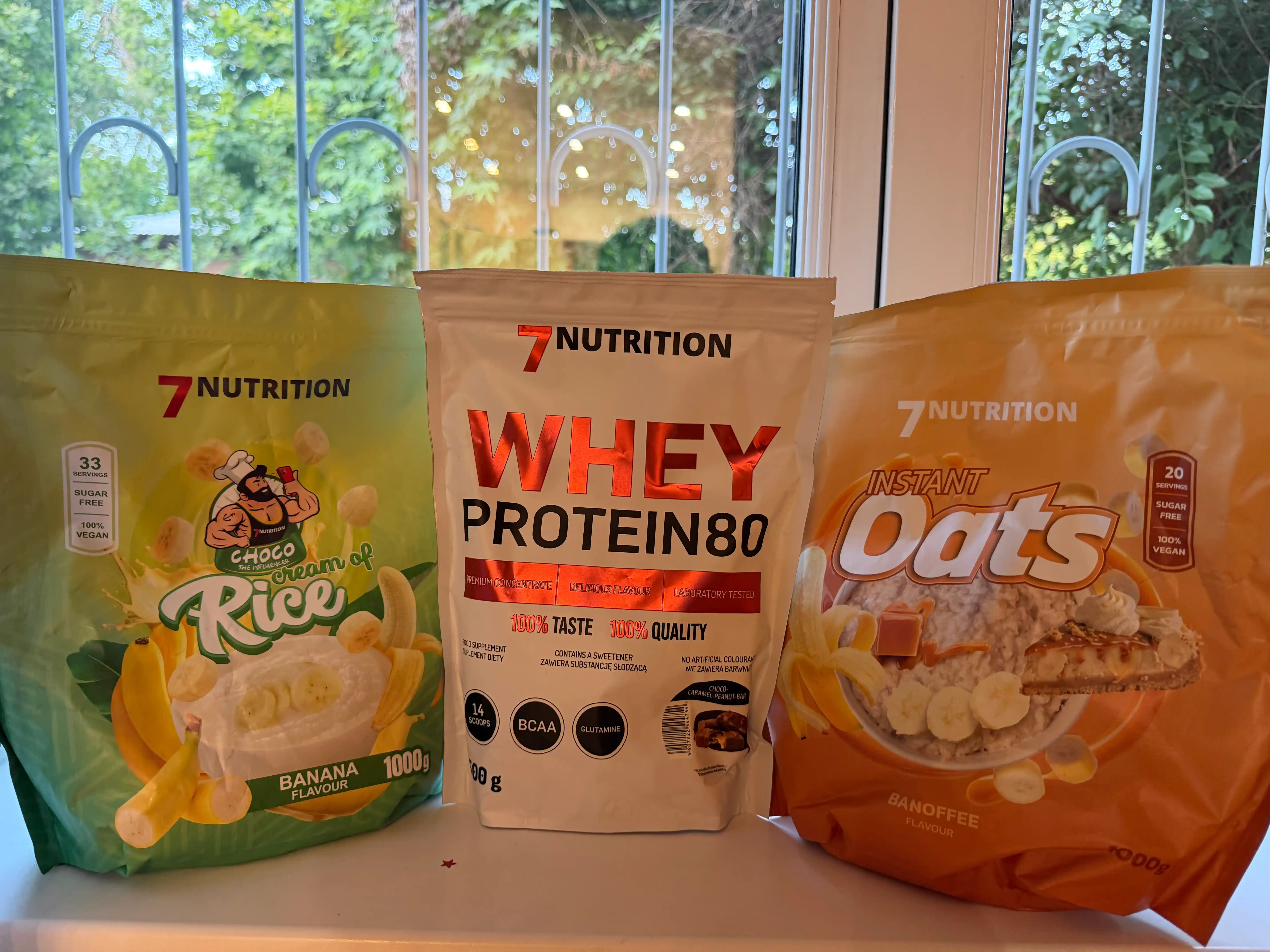 7Nutrition Whey Protein 80 500 г, сывороточный протеин 27 г белка в порции