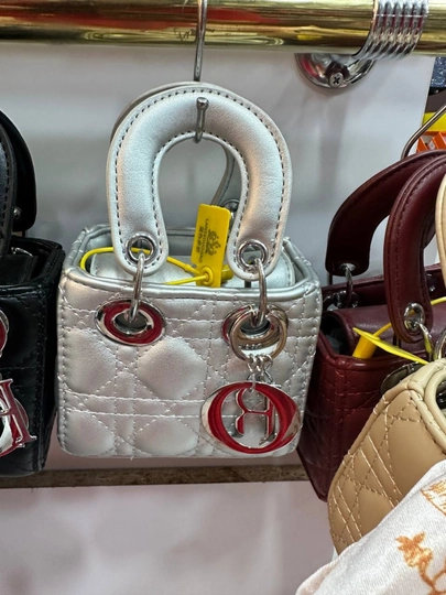 Женская мини-сумочка в стиле Dior — STORE06-SUMKIDIOR-СЕРМЕТ