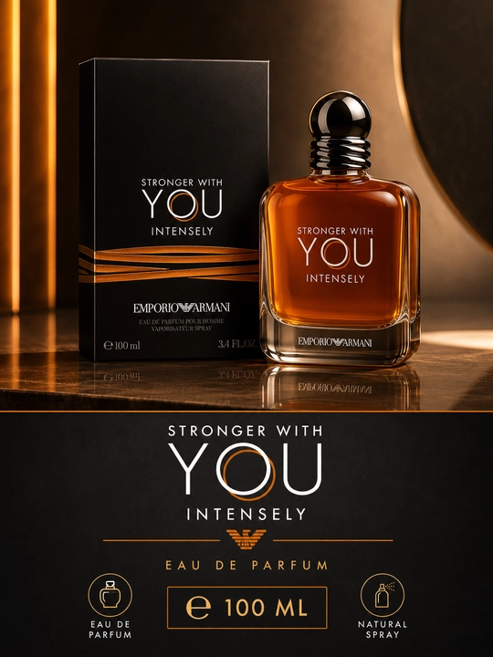 Парфюмерная вода для мужчин ARMANI STRONGER WITH YOU ABSOLUTELY, 100 мл - 