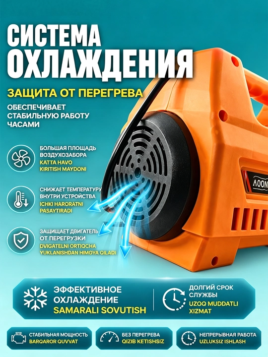 MOON Автомобильная мойка высокого давления, 2200 Вт, мойка машин