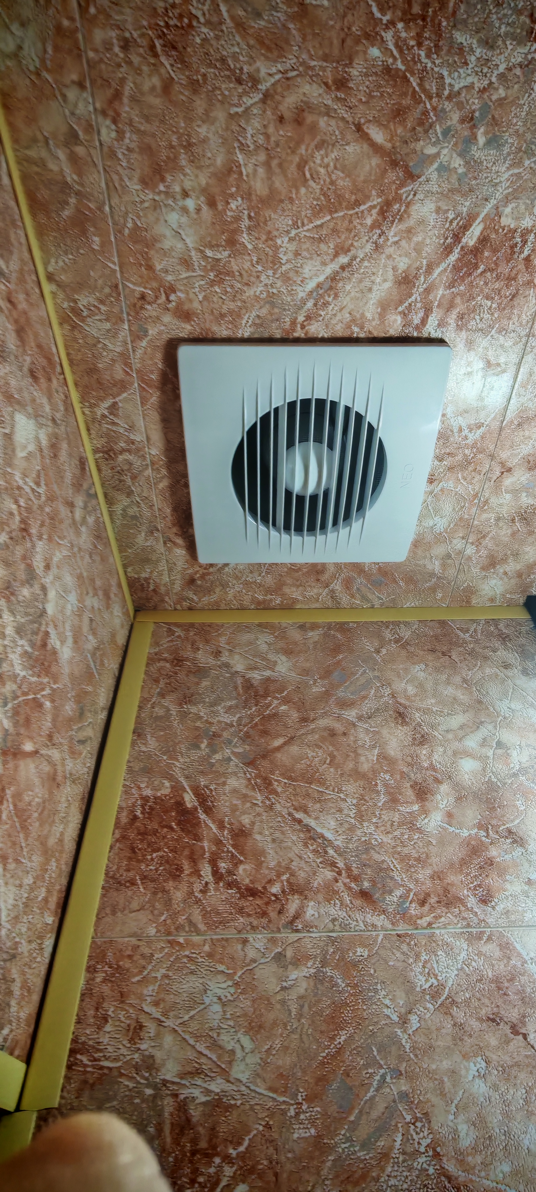 So‘rish ventilyatori, o‘q bo‘ylab, D 100, 120, 150, vannaxonaga, hojatxonaga