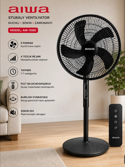 Напольный вентилятор AIWA