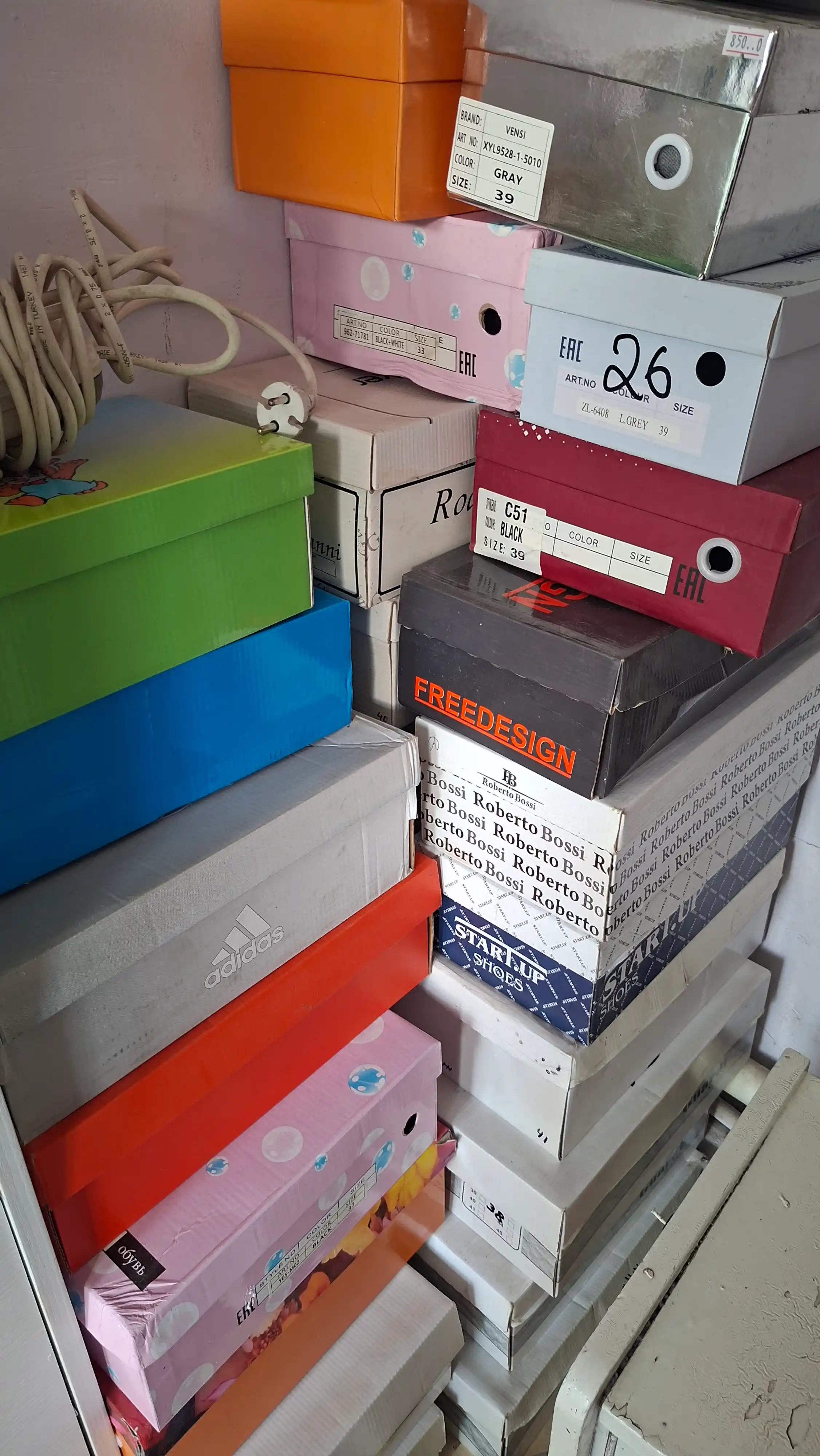 Plastik katlanadigan shkaf-transformer, uy, oshxona va hammom uchun komod, 3/4/5 qavat