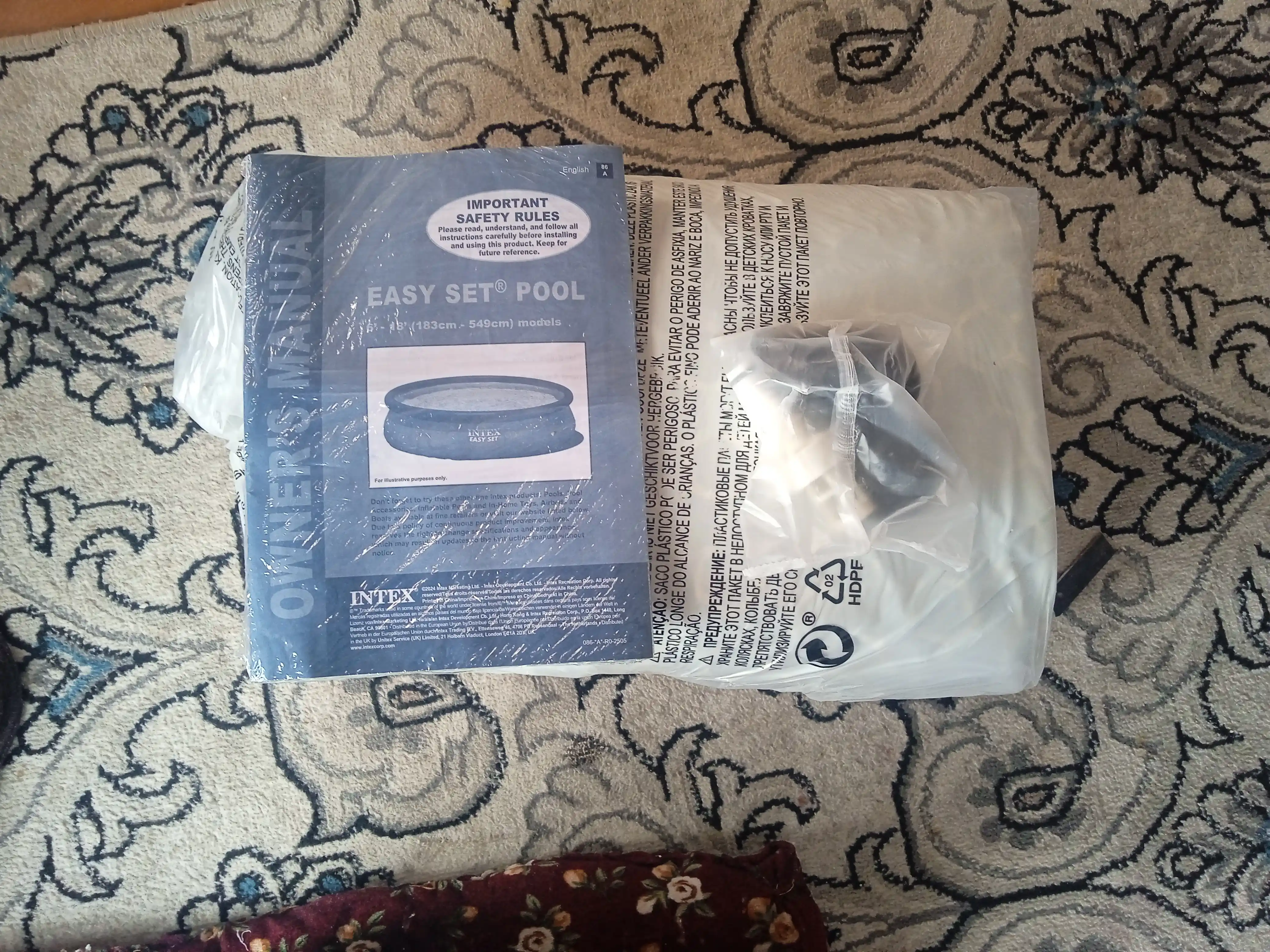 Shishiriladigan basseyn Intex 28101 Easy Set, 305 * 76 sm, 3853 litr