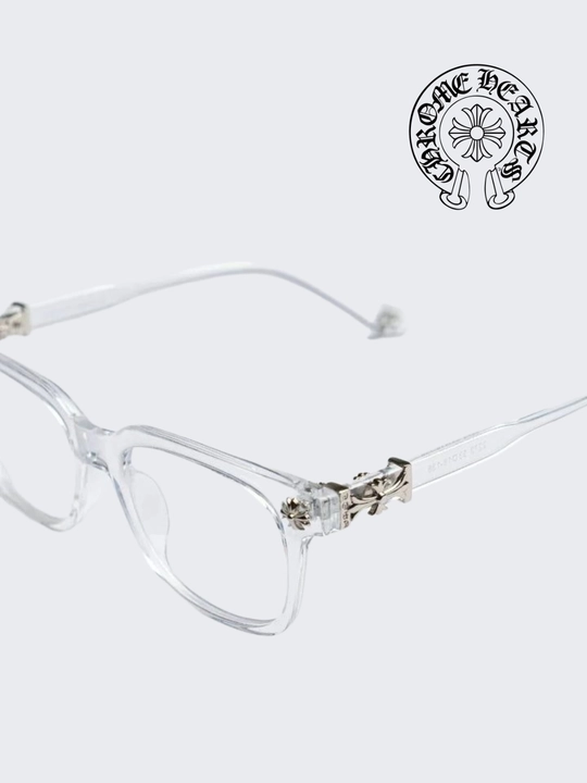 Очки Chrome Hearts в стиле Y2K