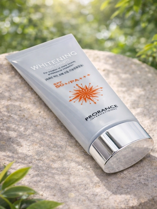 PRORANCE Whitening Sun Cream SPF 50+ PA+++ Oqartiruvchi va Quyoshdan Himoya Qiluvchi Kremi