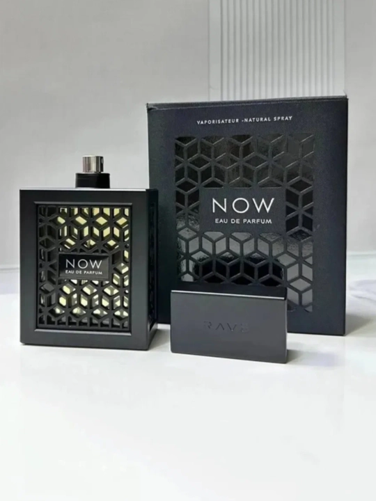 Erkaklar va ayollar uchun parfyumlangan suvi Now Rave, atir, rawe 100 ml