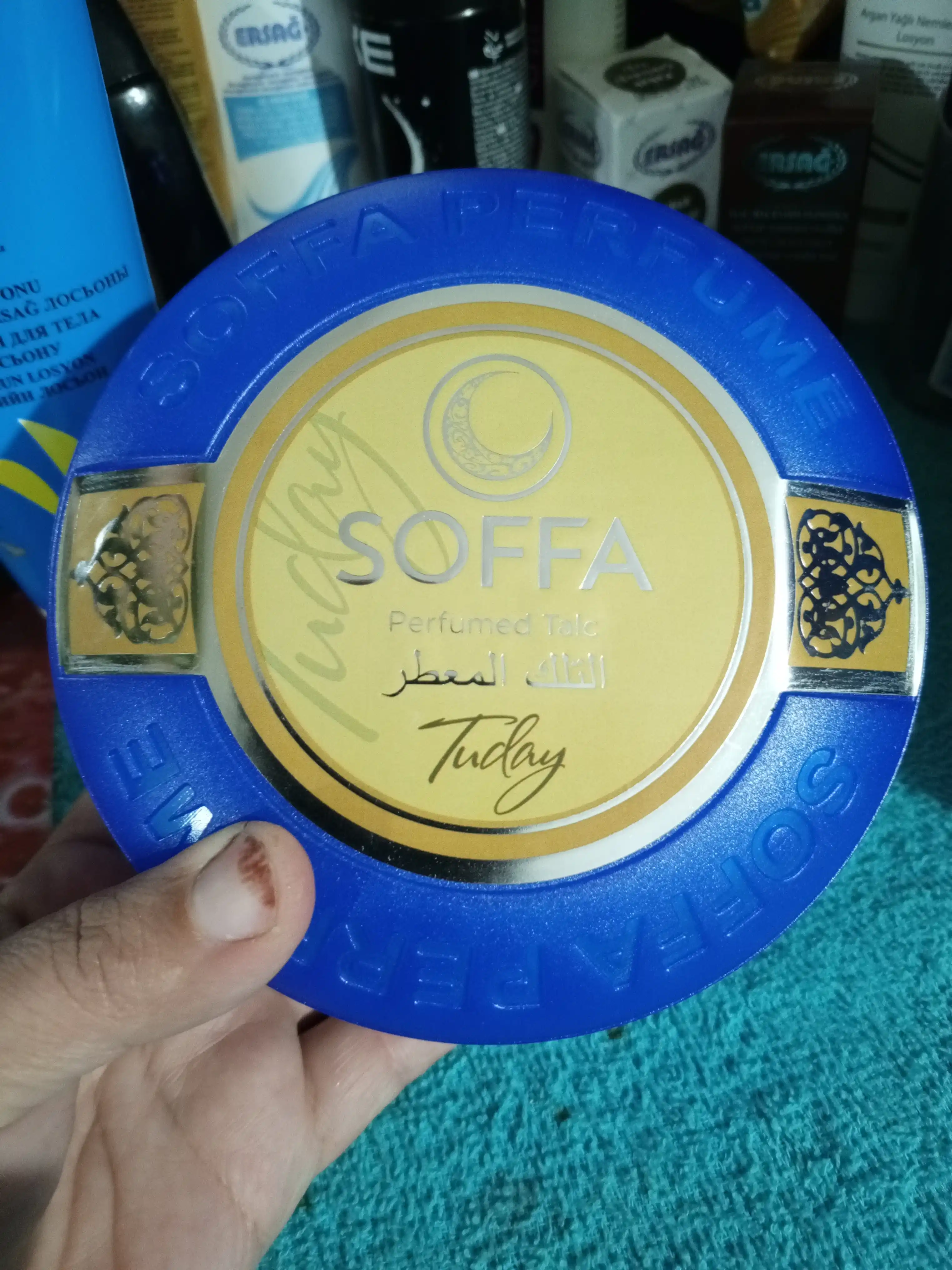 SOFFA Perfumed Talc Tuday(200 ml) iforli badan talki