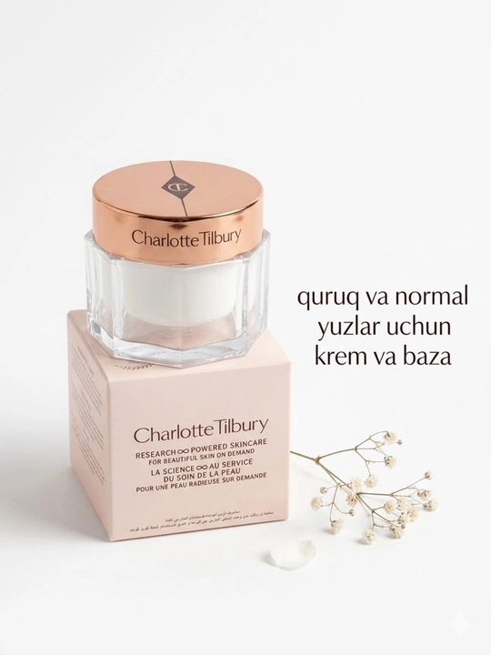 Ayollar va qizlar uchun quruq va normal yuzlarga baza va namlantiruvchi krem spf 15, 50 ml