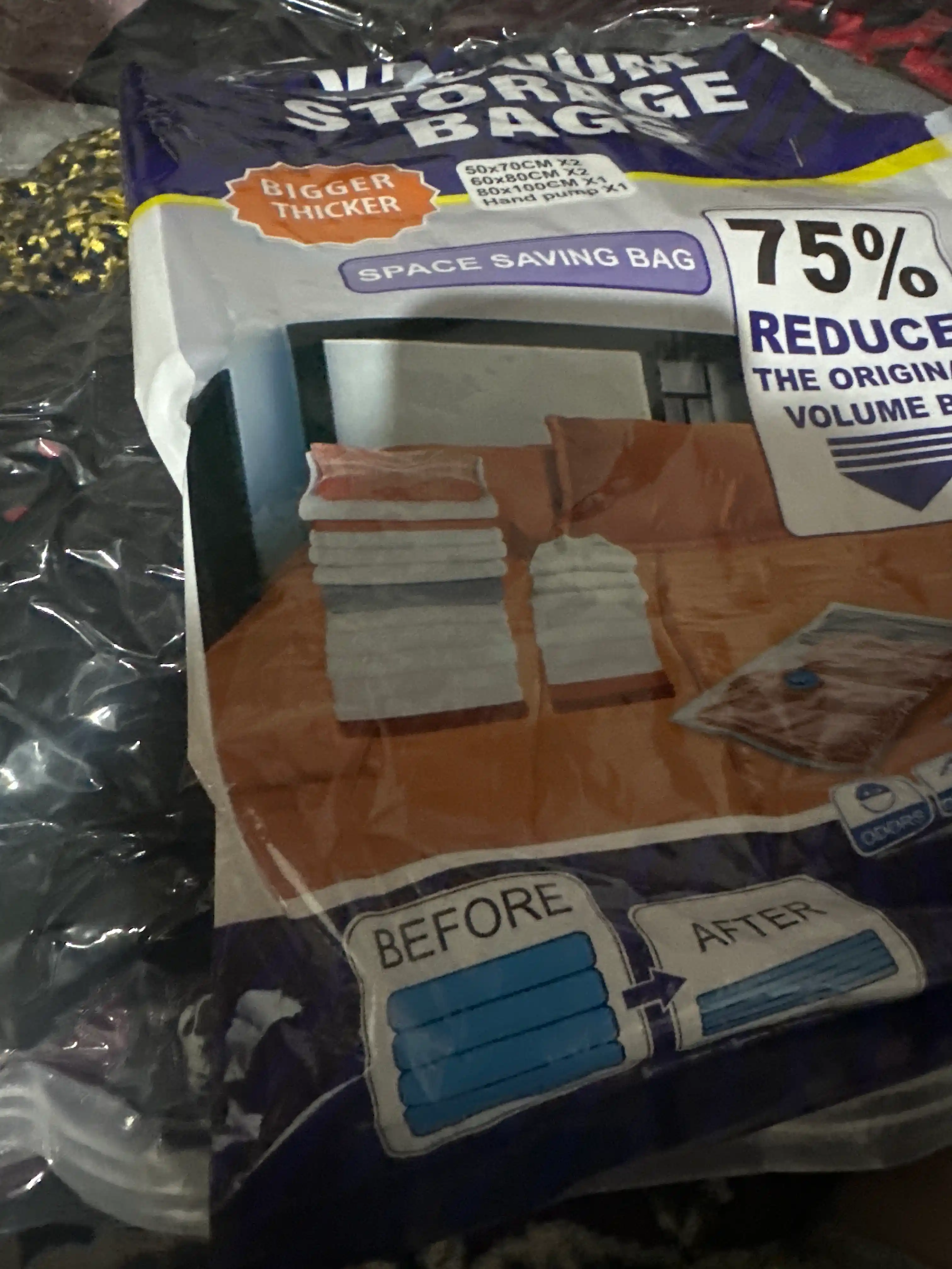 Vakuum paket, kiyim uchun paket, vakuumli saqlash paketi, kiyim saqlash paketi