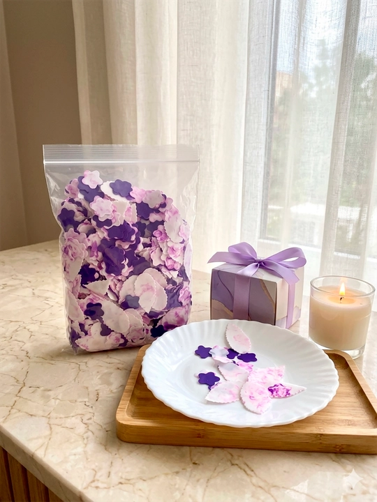 Мыльные лепестки для рук и ног Ketingmei Hand & Foot SPA 220г — Ванночка с лавандой