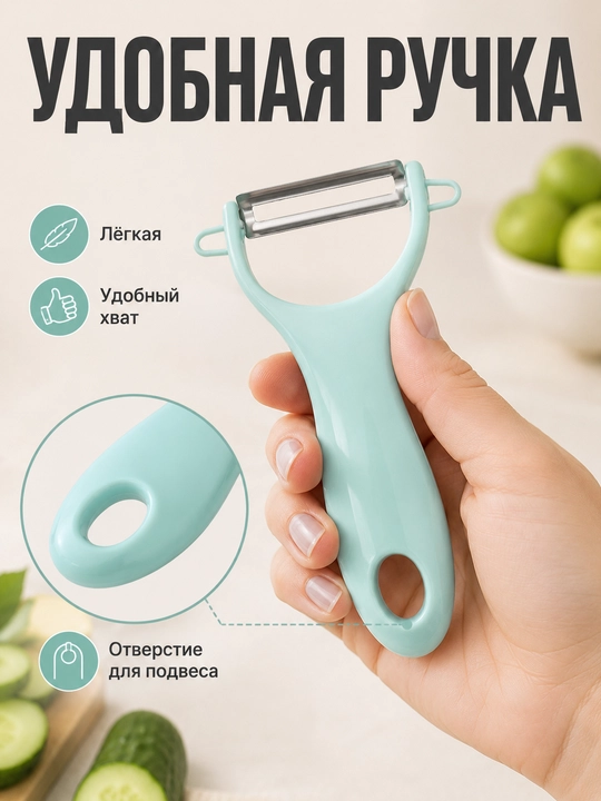 Овощечистка, нож для чистки фруктов и овощей