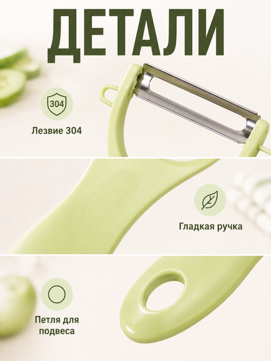 Овощечистка, нож для чистки фруктов и овощей