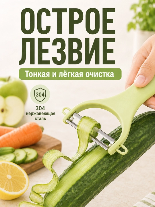 Овощечистка, нож для чистки фруктов и овощей
