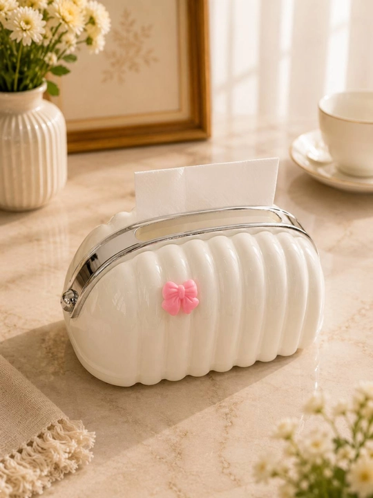 Многофункциональный бокс для салфеток с органайзером – Tissue Box Holder - 