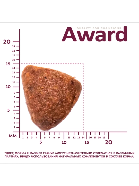 AWARD quruq ozuqa Hypo itlar uchun oq baliq go'shti bilan 12kg