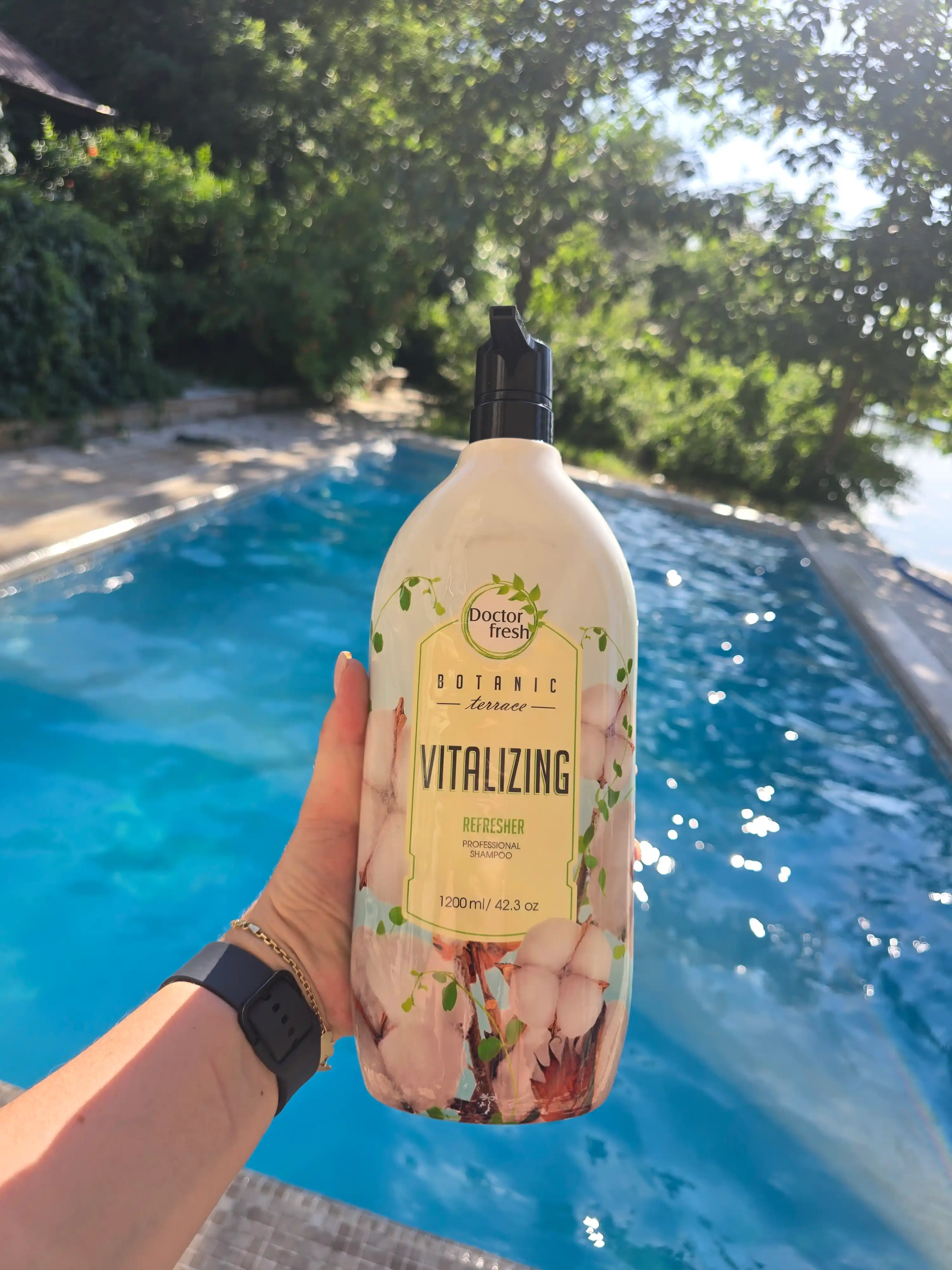 Doctor Fresh "Botanic Terrace" shampuni, barcha turdagi sochlar uchun, 1200 ml