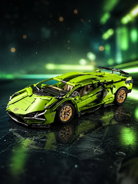 Конструктор lego машина Lego Technic Ferrari, Lamborghini, спорткар
