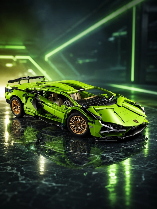 Конструктор lego машина Lego Technic Ferrari, Lamborghini, спорткар