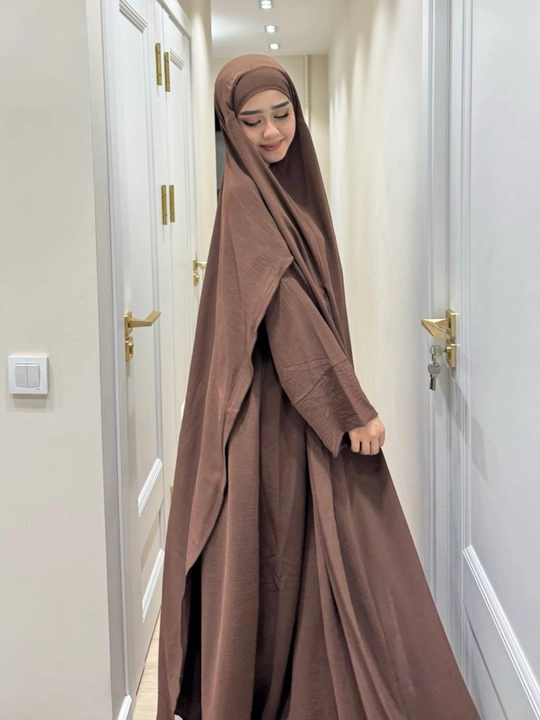 Abaya, himara, hijob, koylak+ro'mol, umra ziyirati, namoznik, razmer oversayz 42-54